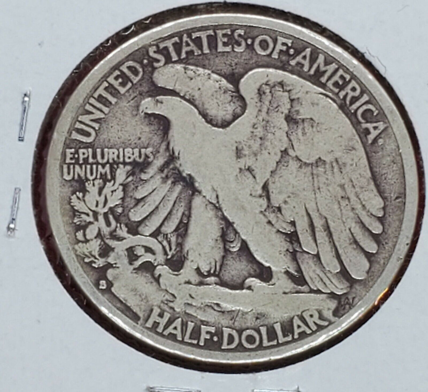 1929 S Walking Liberty Silver Eagle Half Dollar Coin VG Very Good / Fine Circ