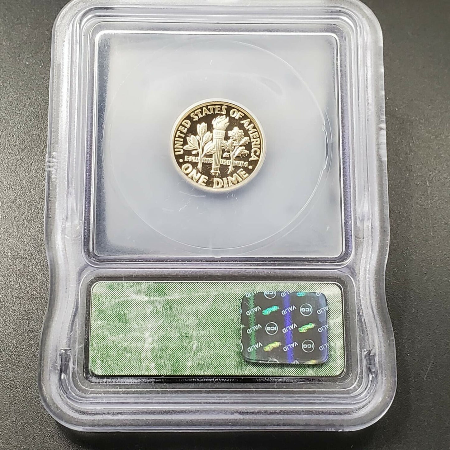 1981 S Roosevelt 10c Proof Clad Dime Coin Type 1 Variety ICG PR70 DCAM