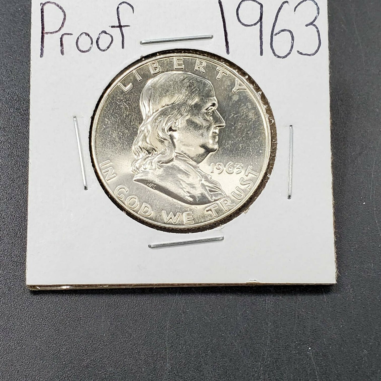 1963 P Franklin Silver Half Dollar Coin Choice Proof 50c Coin Nice Philadelphia