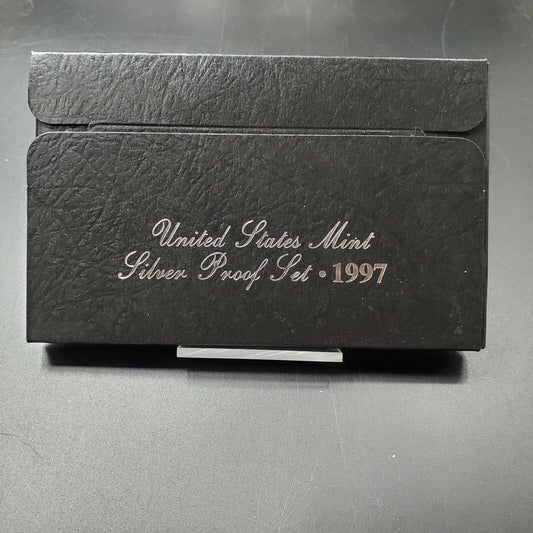 1997 S US Proof 90% Silver Coin Set OGP Combo Ship Discount RobinsonsCoinTown