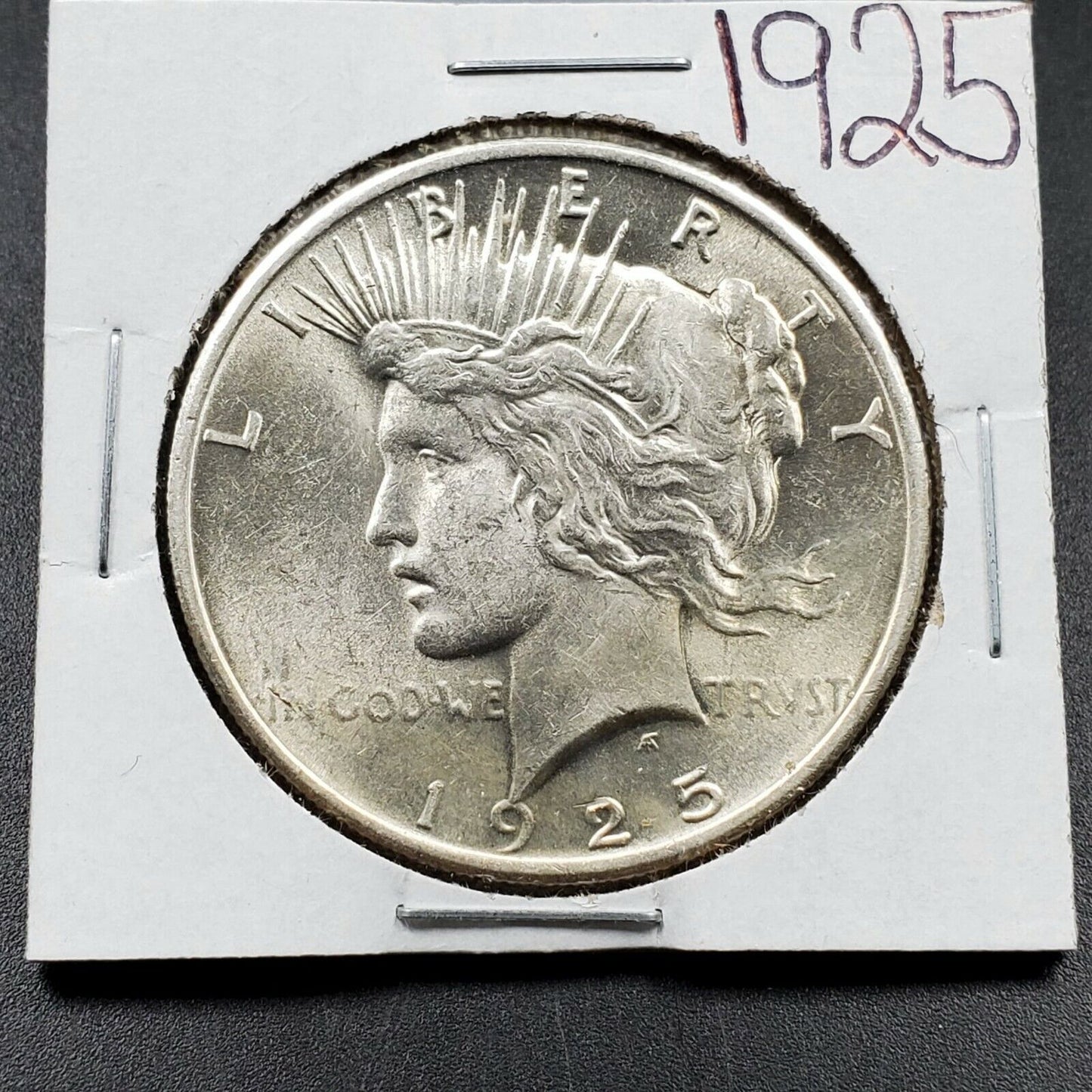 1925 P Peace Silver Eagle Dollar Coin Choice BU Uncirculated Philadelphia