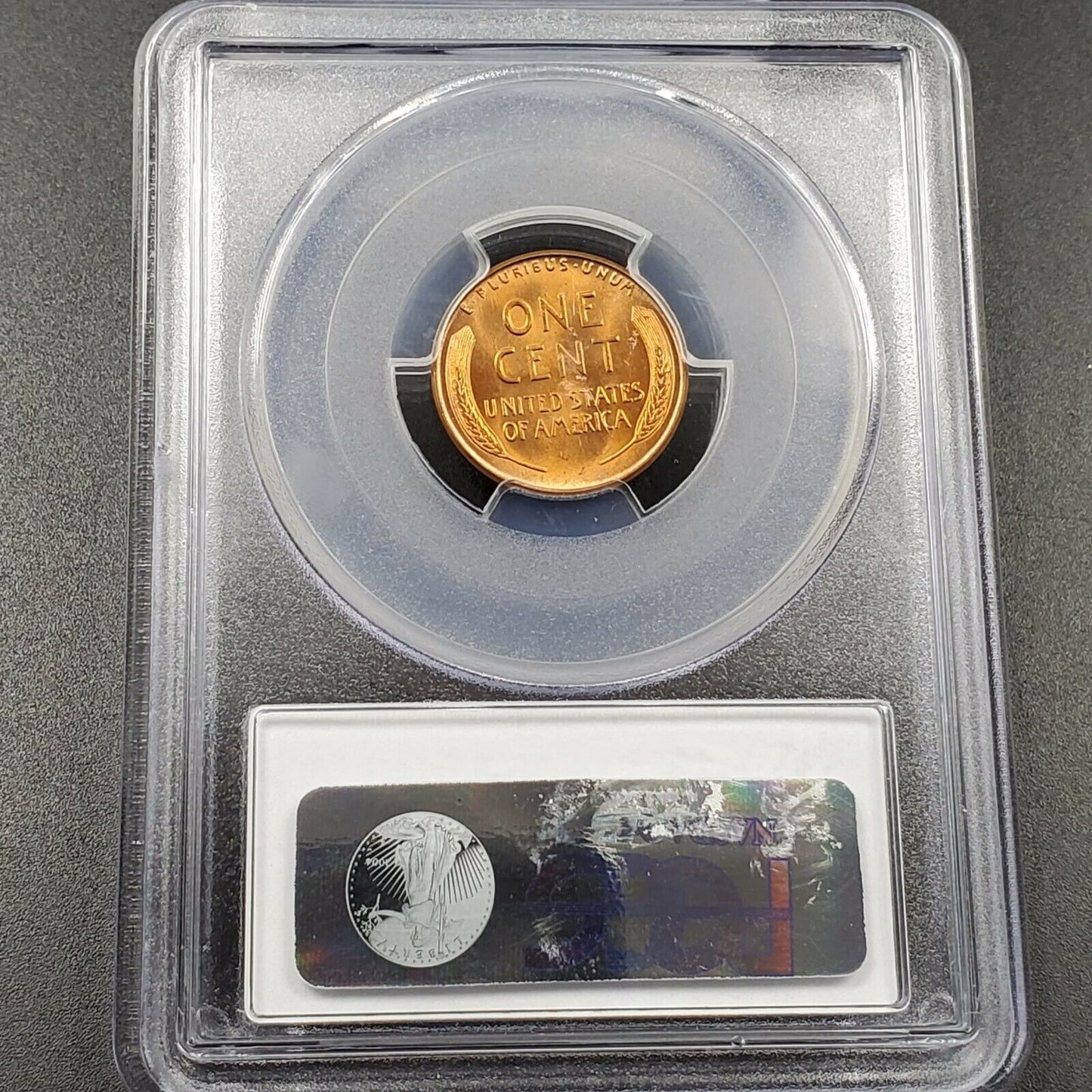 1955 P Lincoln Wheat Cent Penny Coin PCGS MS66 RD RED Combo Ship Discounts