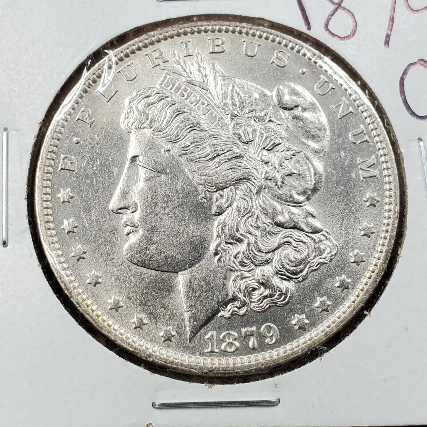 1879 O Morgan Silver Eagle Dollar Coin Average UNC Uncirculated