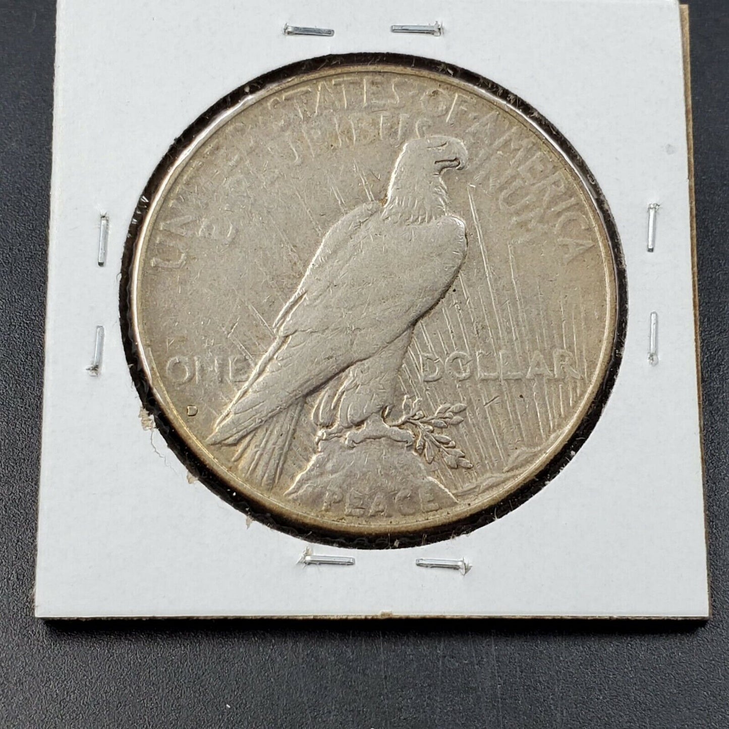 1934 D Peace 90% Silver Eagle Dollar Coin Choice VF Very Fine / EF XF Extra Fine