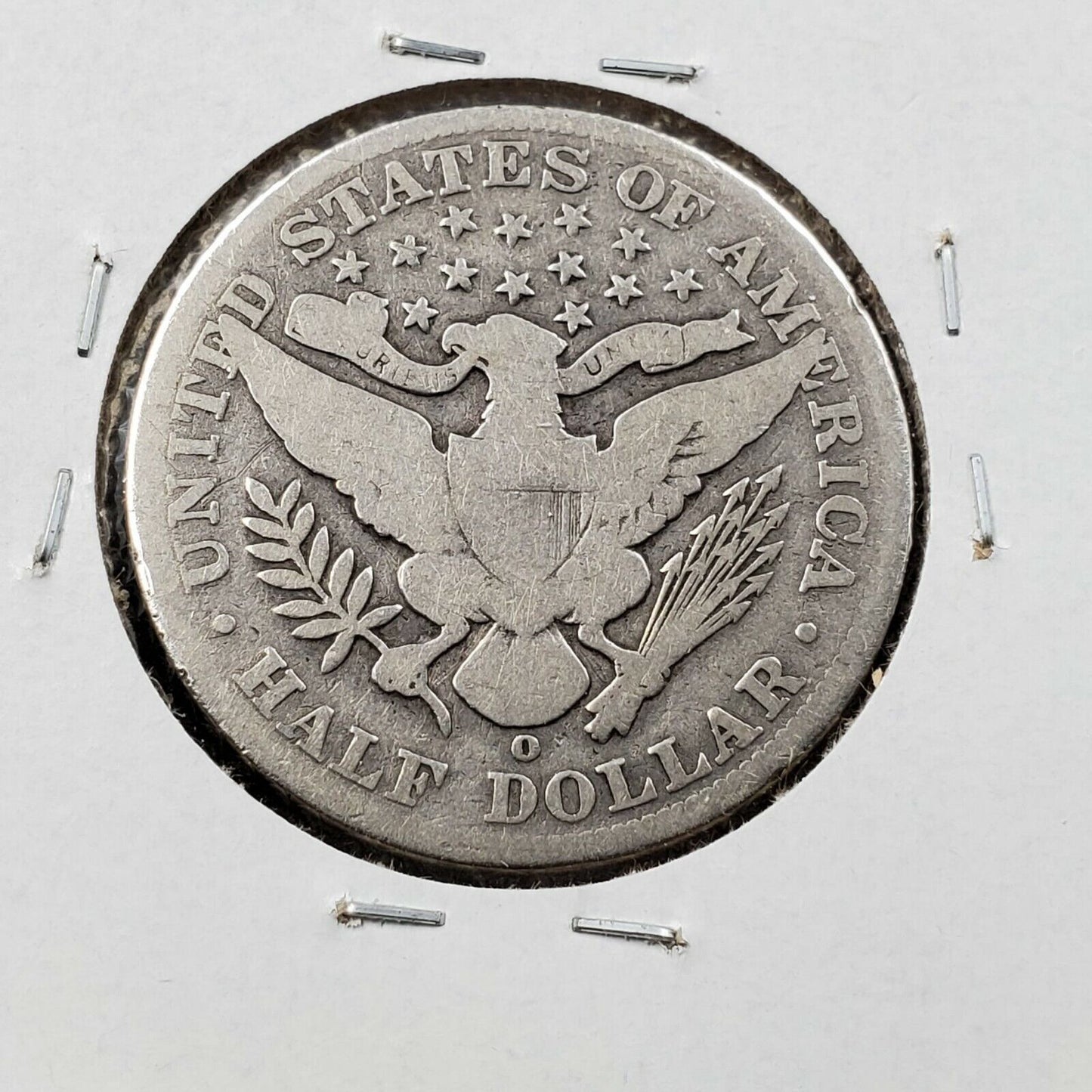1903 O Barber Silver Eagle Half Dollar Coin AVG Good Circulated