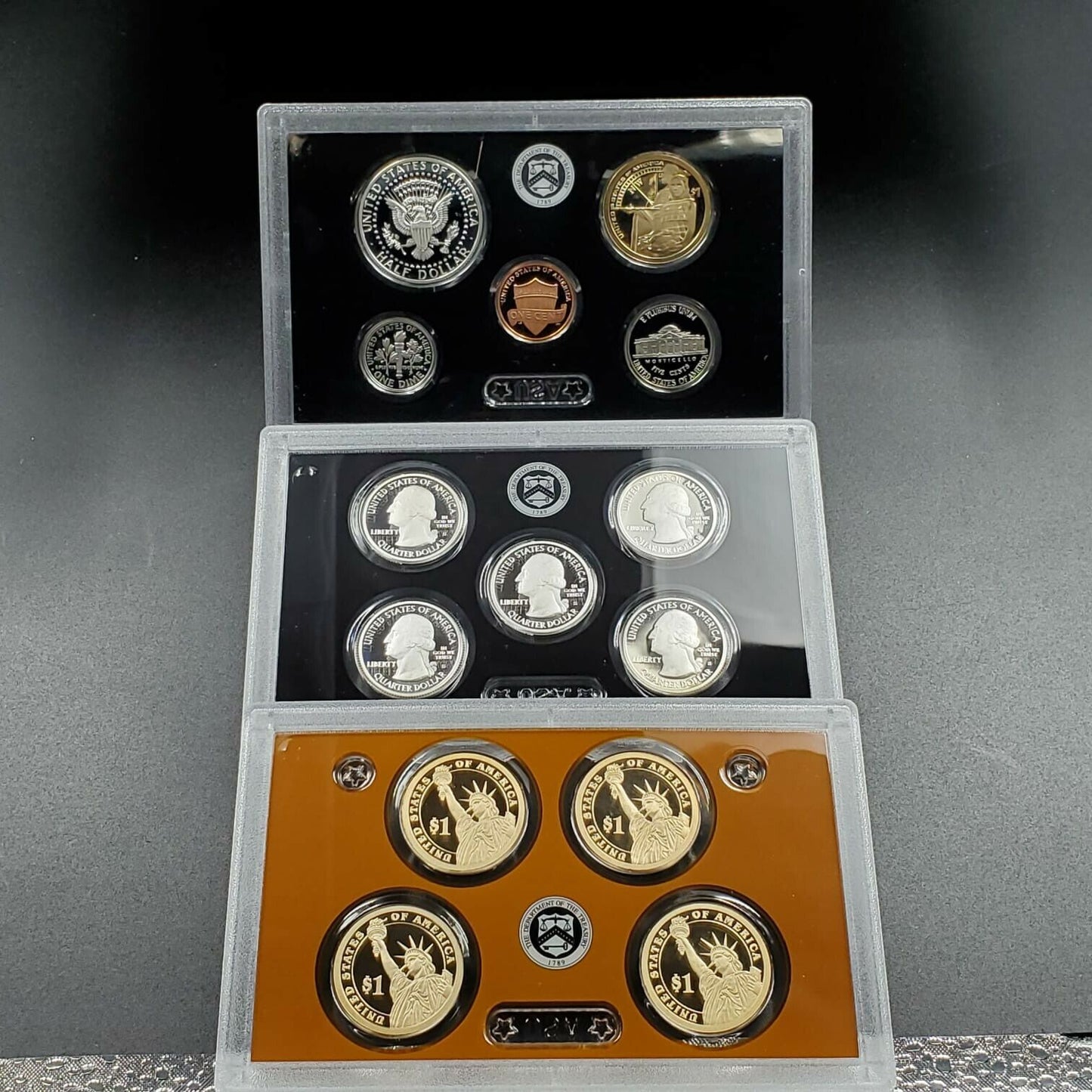 2014 S US Proof 90% Silver 14 Coin Set OGP Combo Ship Discount RobinsonsCoinTown