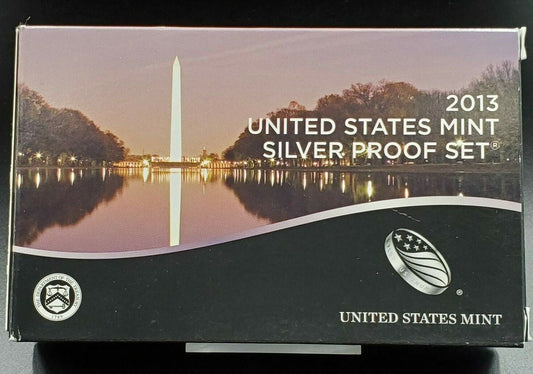 2013 S US Proof 90% Silver 14 Coin Set OGP Combo Ship Discount RobinsonsCoinTown
