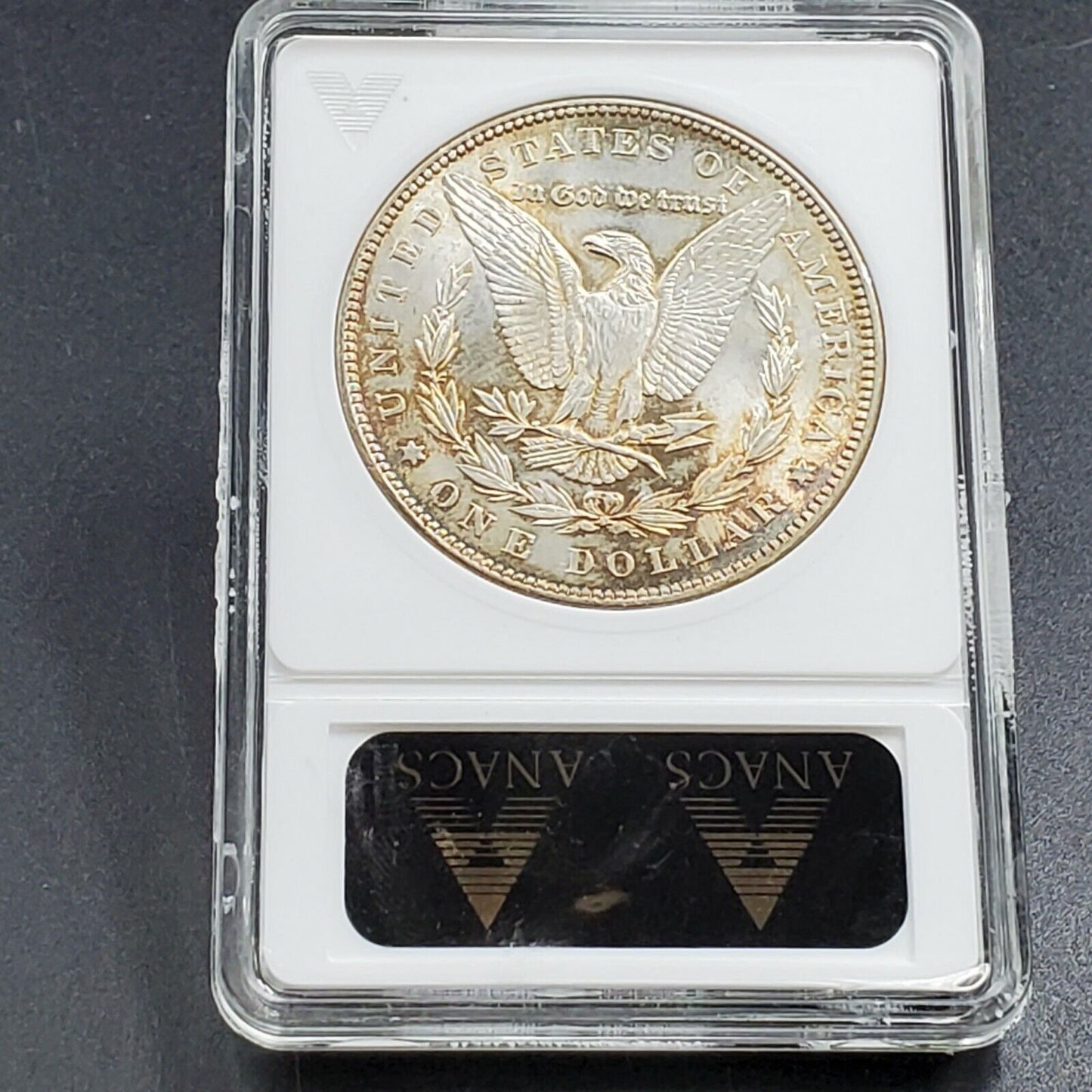 1887 P Morgan Silver Dollar Variety Coin ANACS MS64 VAM-19 MPD-001 R5 Vam