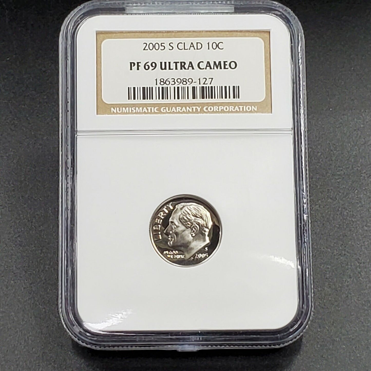 2005 S Complete 11 Coin Proof Set NGC Graded PF69 UCAM Brown Label WOW! Clad