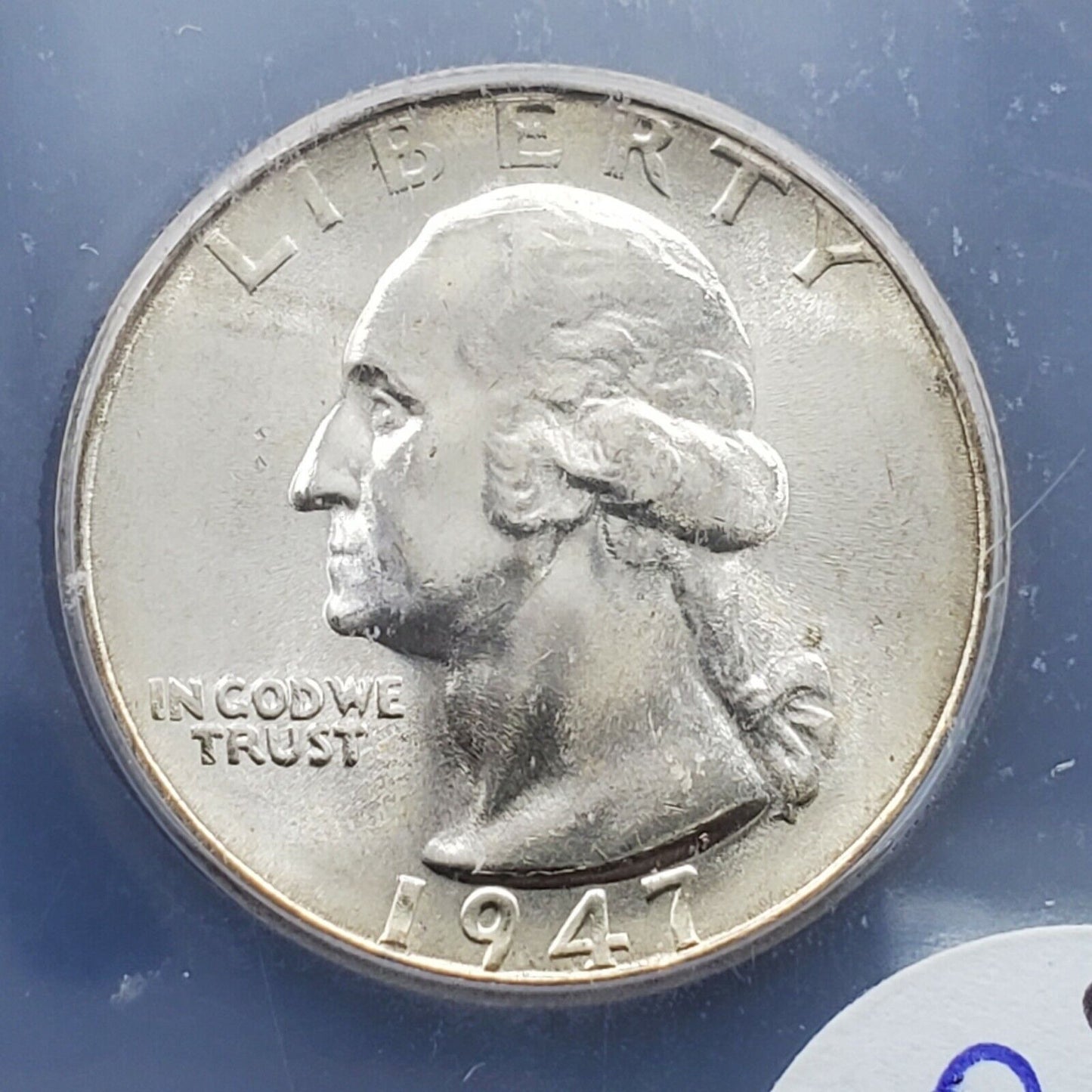 1947 S S/S Washington Silver Quarter Variety Coin ICG MS67 RPM 001 FS-501