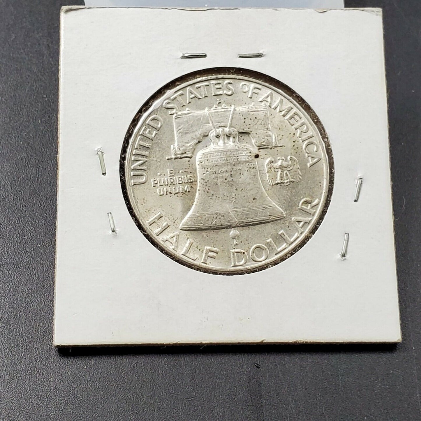 1958 D Franklin Silver 90% Half Dollar Coin Choice BU UNC