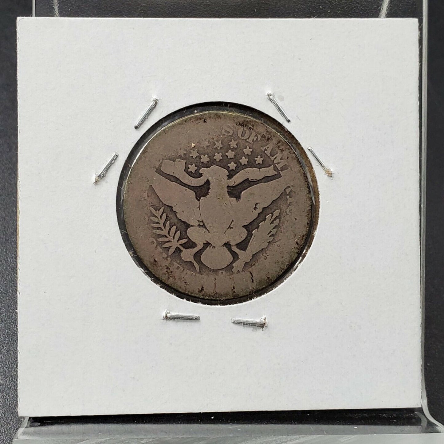 1903 O Barber Silver Quarter Coin Choice Fair / AG About Good Circulated