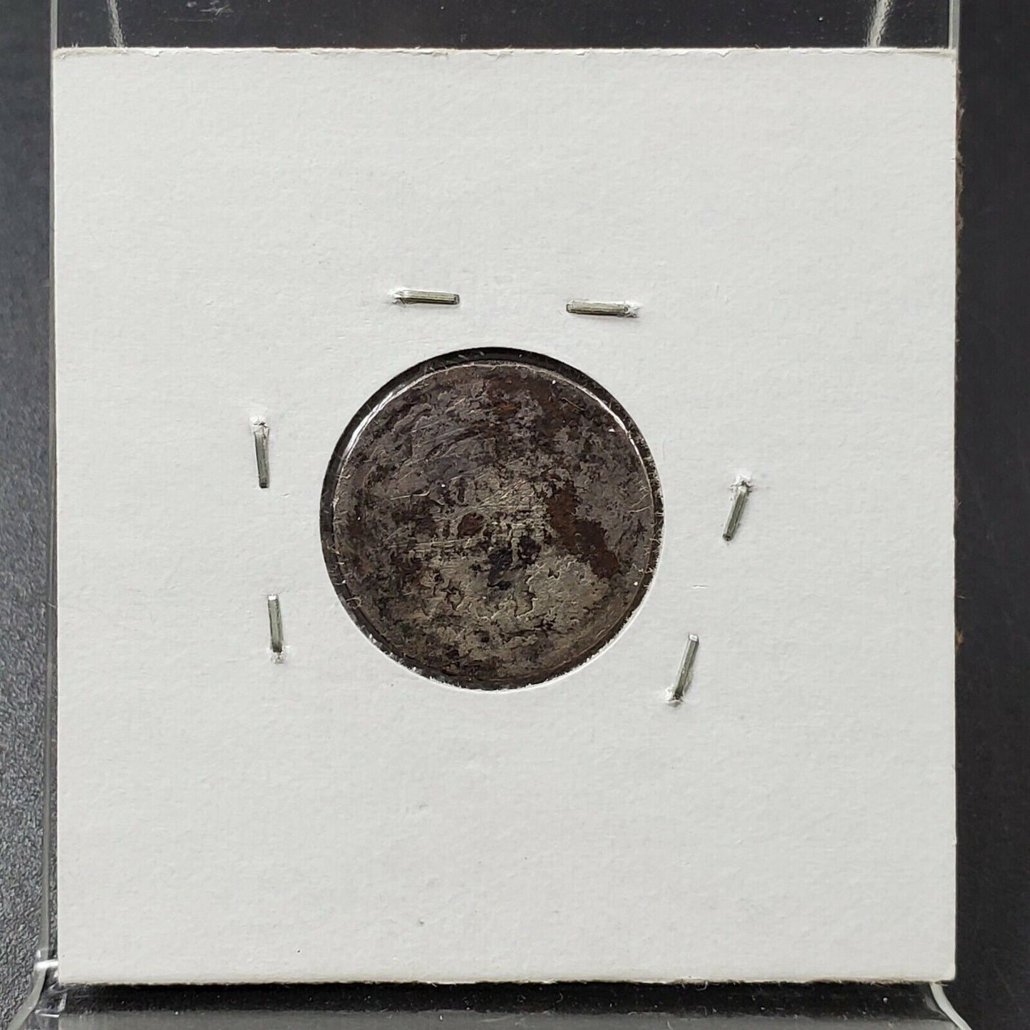 1877 P SEATED LIBERTY SILVER DIME COIN Very Circulated Discernable Date