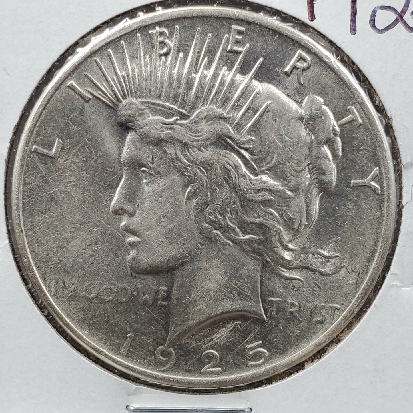 1925 P Peace Silver Eagle Dollar UNC DETALS CLEAN Uncirculated USA American Coin
