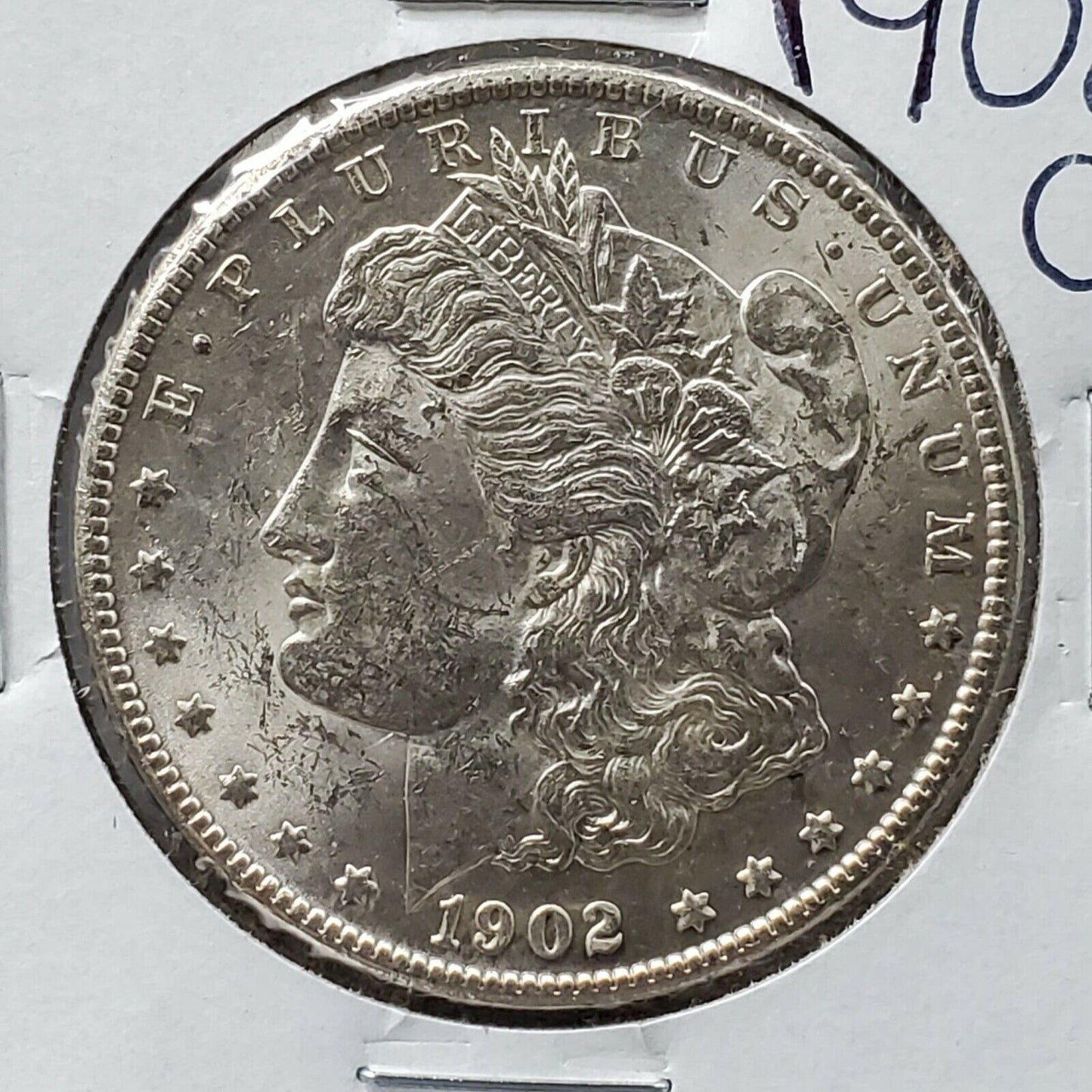 1902 O Morgan Silver Eagle Dollar $1 Coin BU UNC Uncirculated Nice Strike