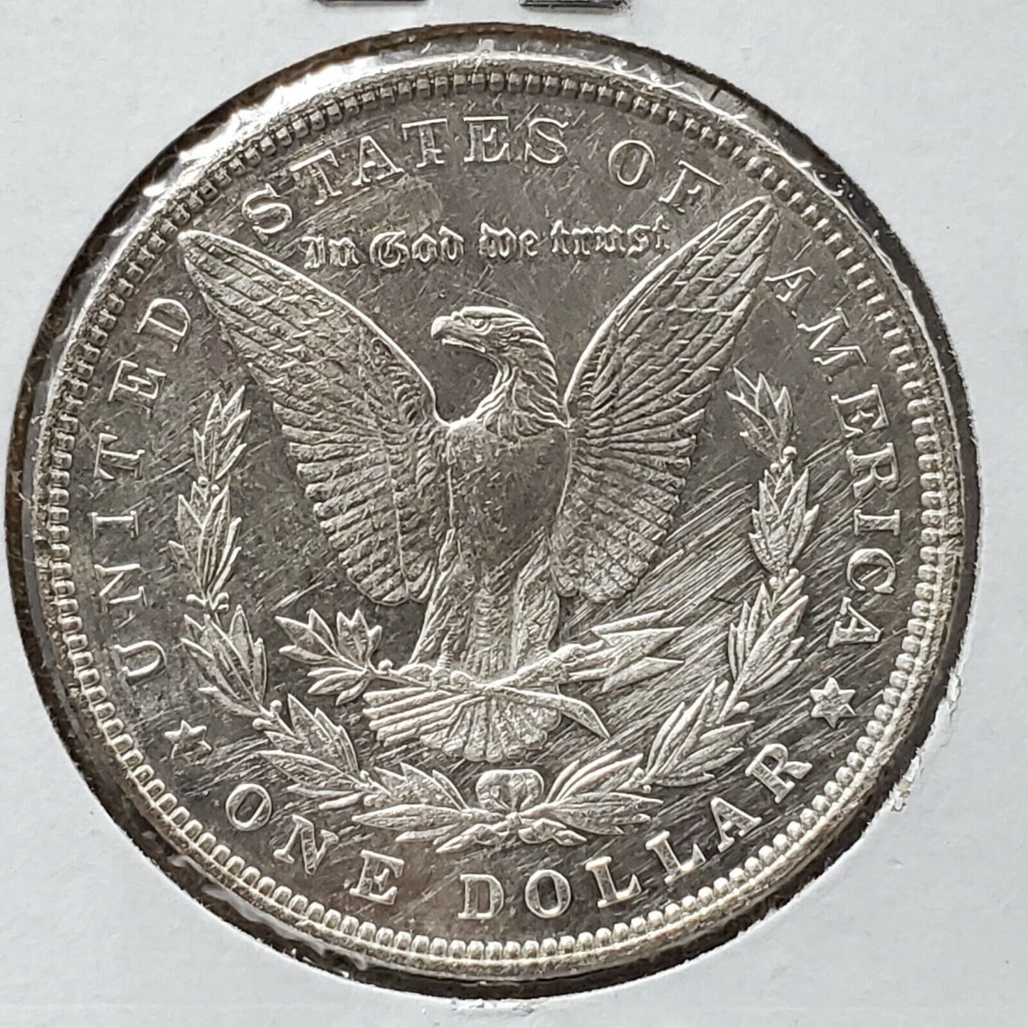 1887 Morgan Silver Eagle Dollar $1 Coin UNC DETAILS SHINY