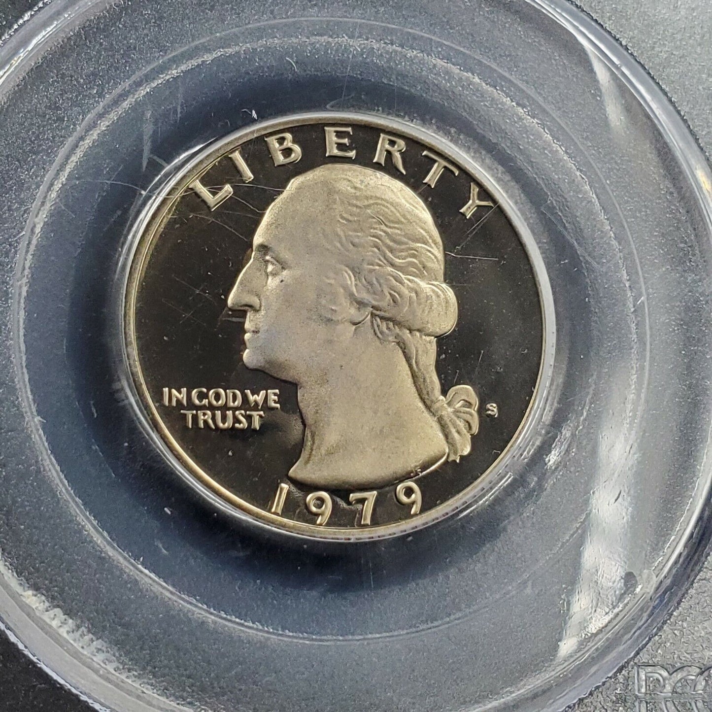 1979 S 25c Washington Clad Quarter Gem Proof Coin PCGS PR69 DCAM TYPE 2 VARIETY