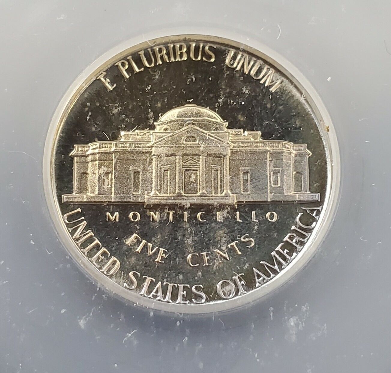 1981 Type 1 S Proof Jefferson Nickel Coin ICG PR70 DCAM Deep Cameo Variety #2