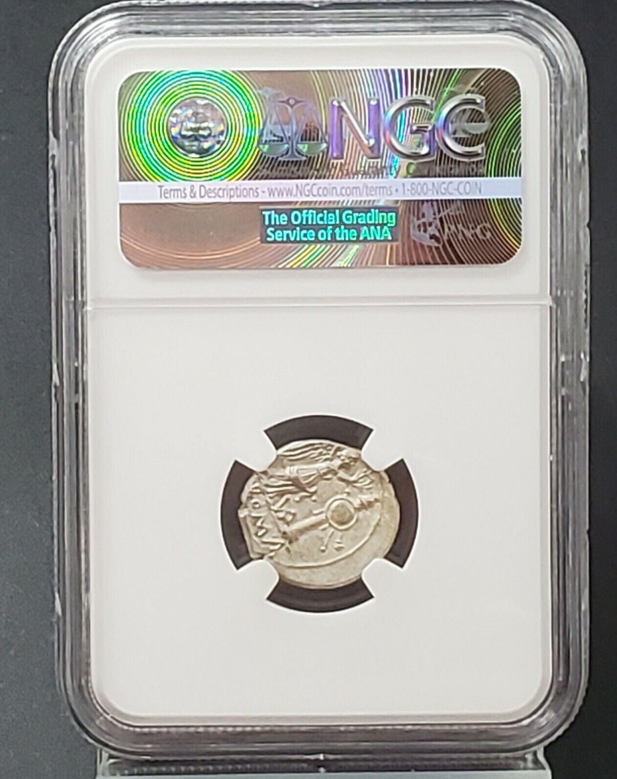 Roman Republic AR Victoriatus Silver Coin 211-208 BC - Certified NGC MS BU UNC