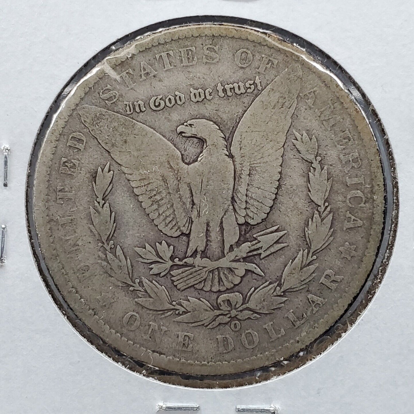 1888 O $1 Morgan Silver Eagle Dollar Coin "Hot Lips" DDO Choice VG Very Good