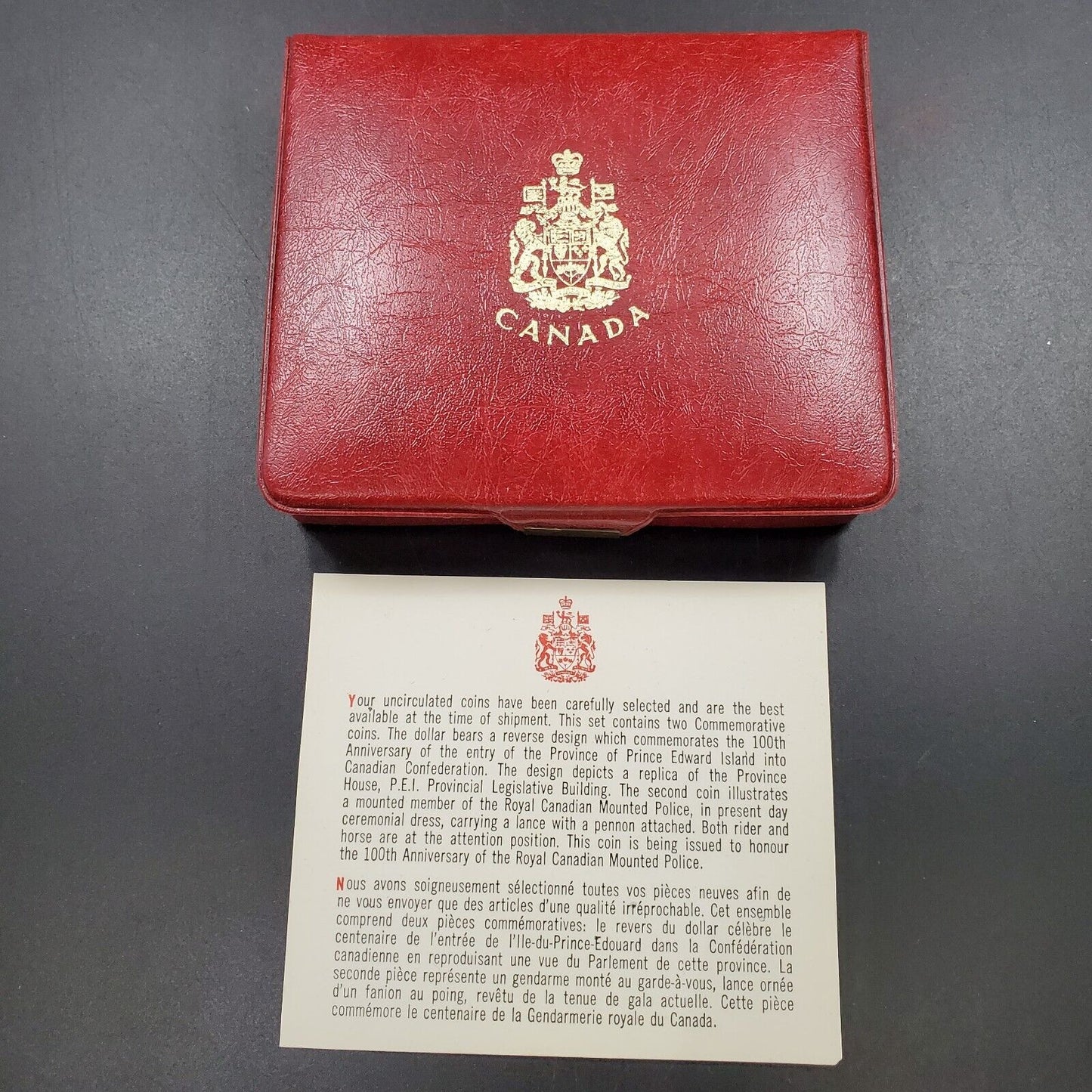 1973 Royal Canadian Mint 7 Coin Set #1 GEM BU UNC Queen Elizabeth II TONER