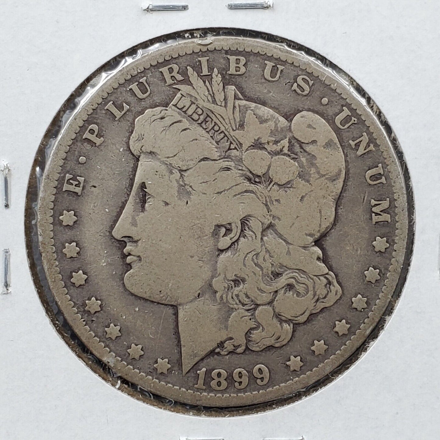 1899 O Micro o Vam Morgan Silver Eagle Dollar Coin GOOD / VG VERY GOOD