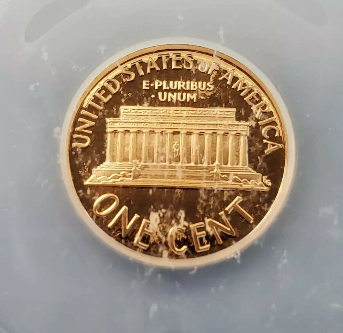 1989 S Lincoln Memorial Cent Penny Coin Vintage Retro ICG Case PR69 DCAM