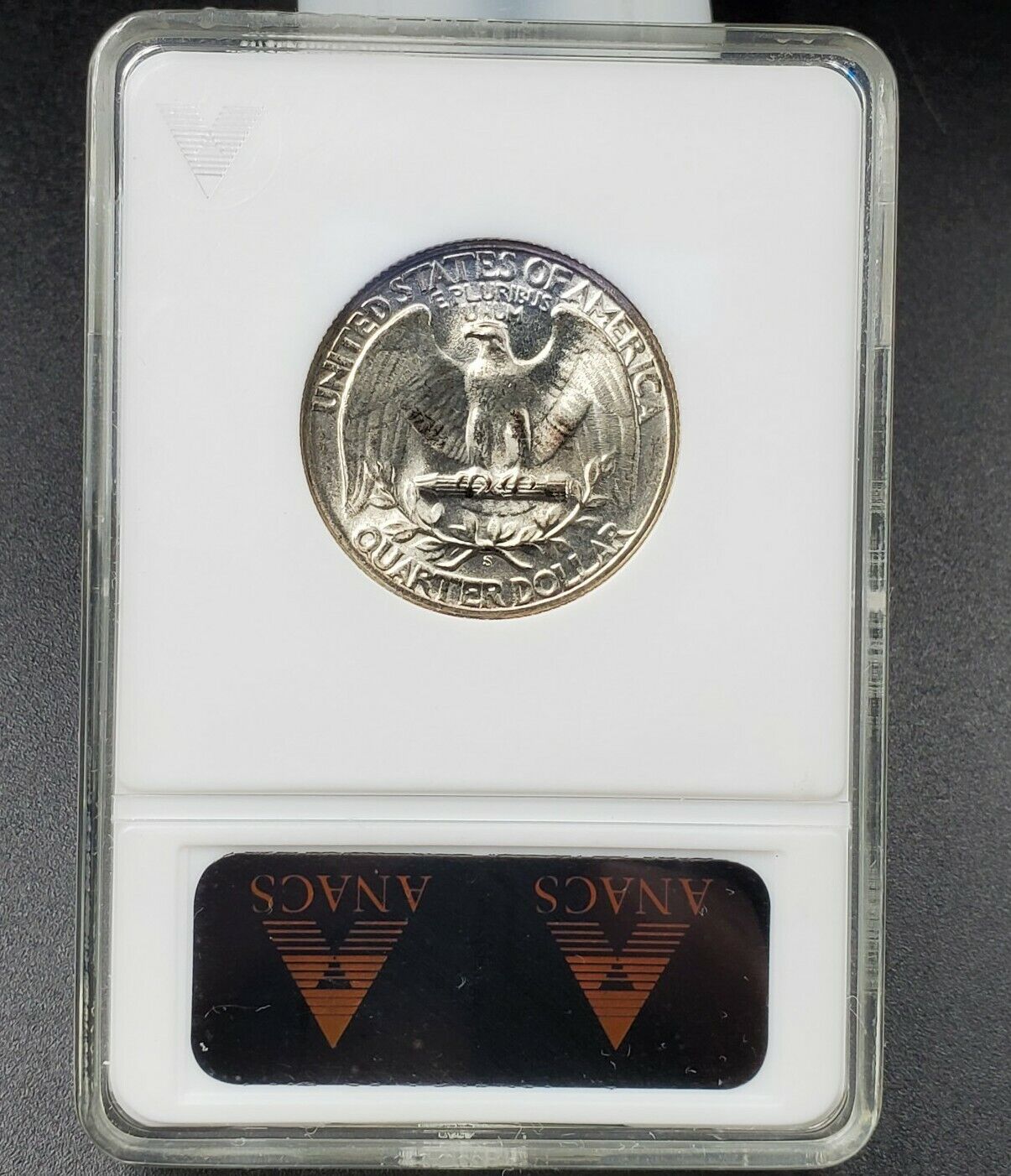 1944 S 25c Washington Silver Quarter Variety ANACS MS66 DDO 001 FS-101 Double Dy