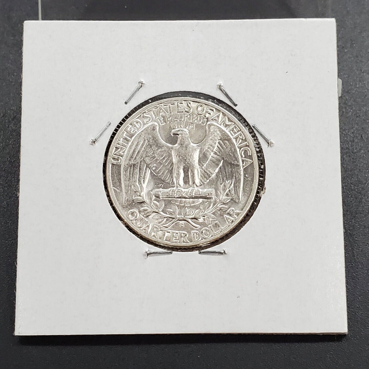 1951 D 25c Washington Silver Quarter Coin FS-101 Double Die Obverse Variety BU