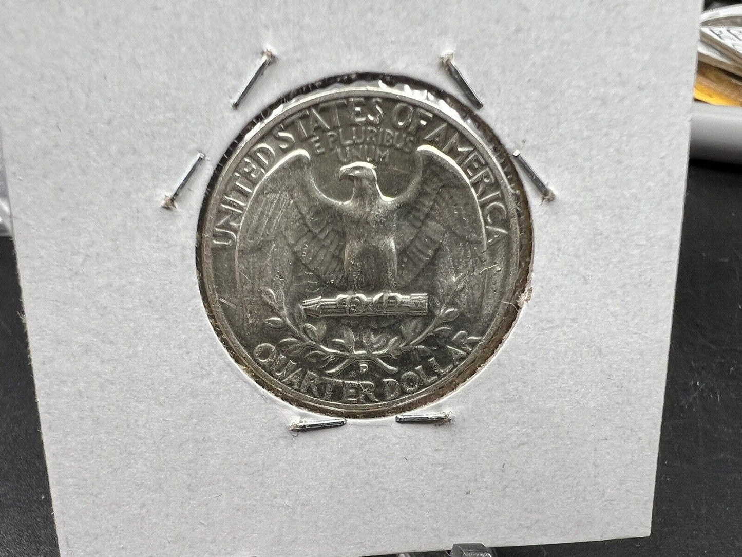 1951 D 25c Washington Silver Quarter Coin FS-101 Double Die Obverse Variety BU