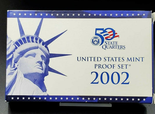 2002 S US Proof Coin Set OGP Combo Shipping Discounts RobinsonsCoinTown Marietta