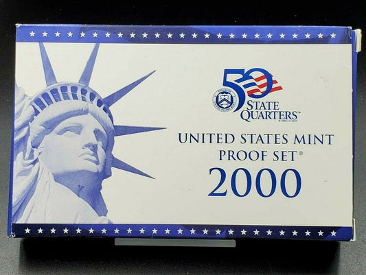 2000 S US Proof Clad Coin Set OGP Combo Shipping Discounts RobinsonsCoinTown