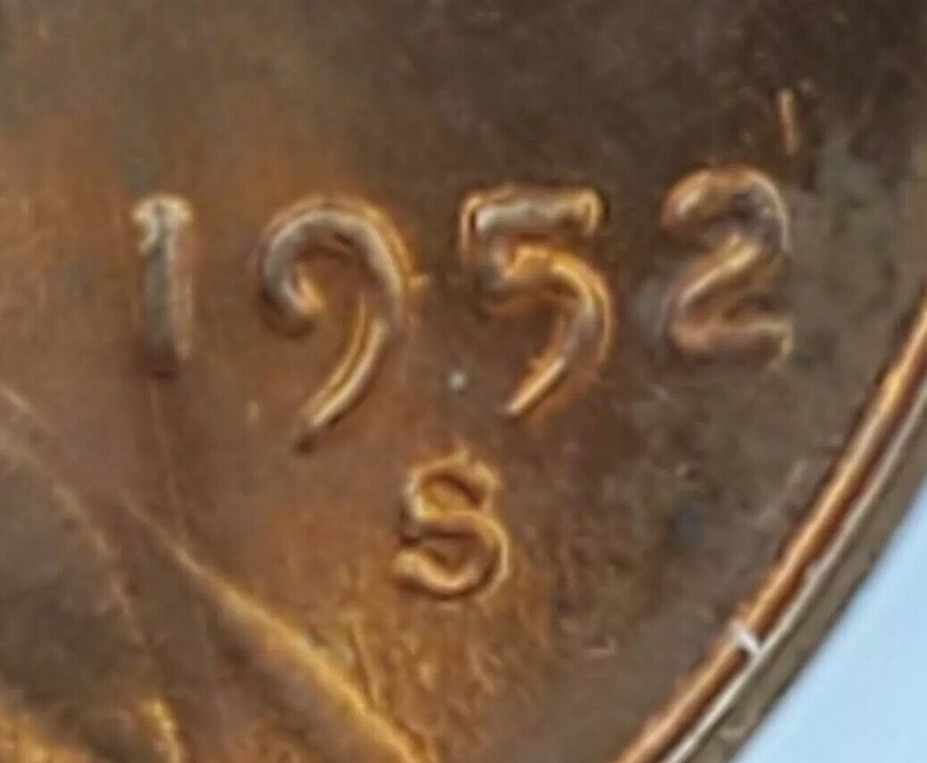 1952 S/S Lincoln Wheat Cent Penny ANACS MS64 RB RPM 014 Variety DMR-016