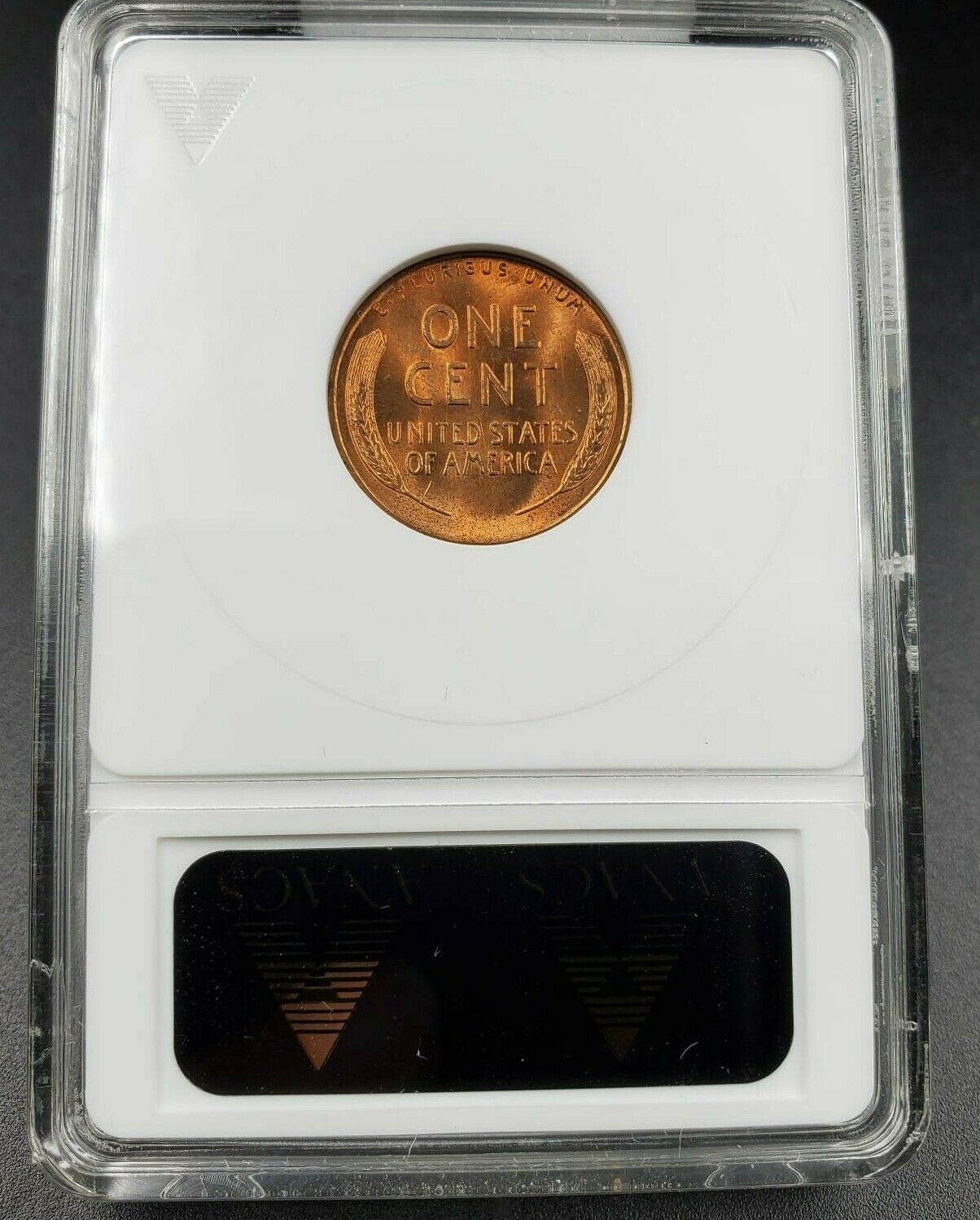 1952 S/S Lincoln Wheat Cent Penny ANACS MS64 RB RPM 014 Variety DMR-016