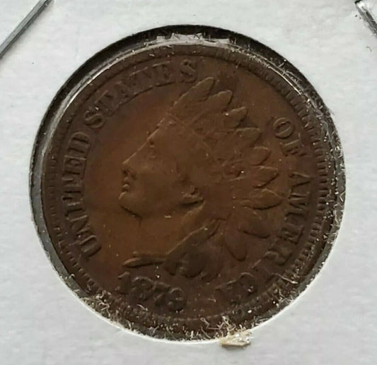 1879 P 1c Indian Cent Penny Nice Coin Choice VF Very Fine Semi Key Date