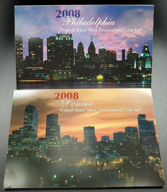 2008 US Mint Uncirculated Set OGP COA RobinsonsCoinTown Combined Ship Discounts