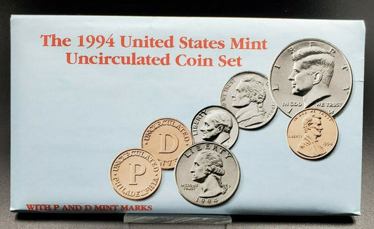 1994 US Mint Uncirculated Set OGP COA RobinsonsCoinTown Combined Ship Discounts