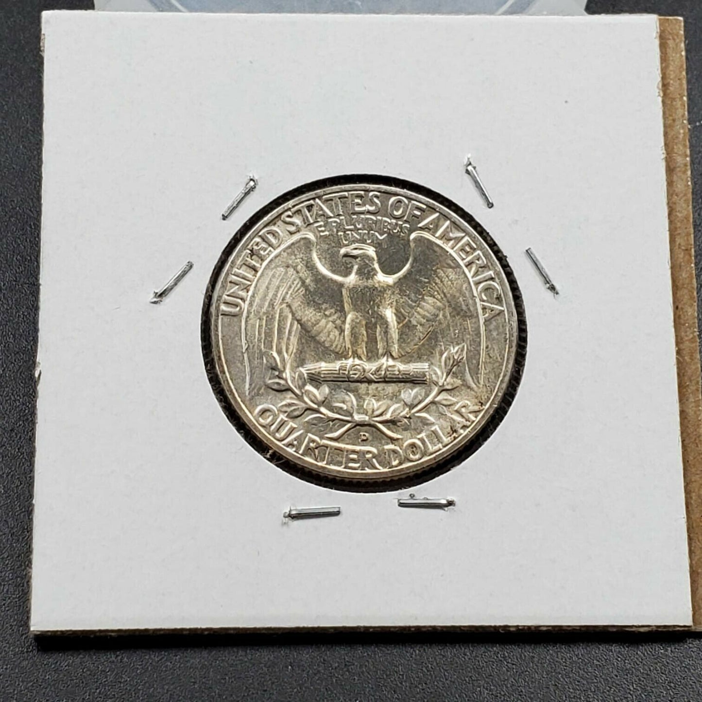 1953 D Washington Silver Quarter Coin CHOICE UNCIRCULATED BU SOME TONING