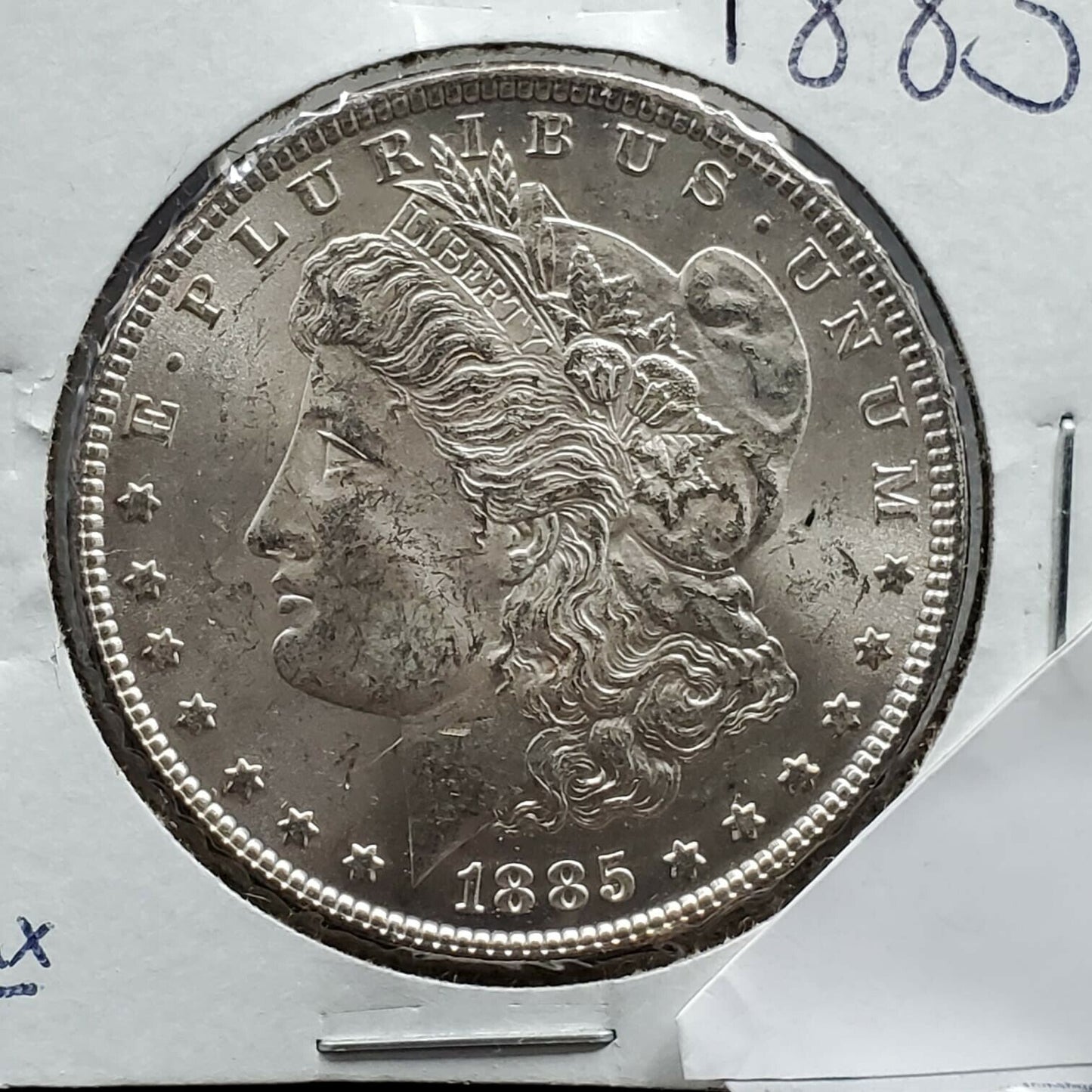 1885 P $1 Morgan Silver Dollar Coin BU UNC Uncirculated