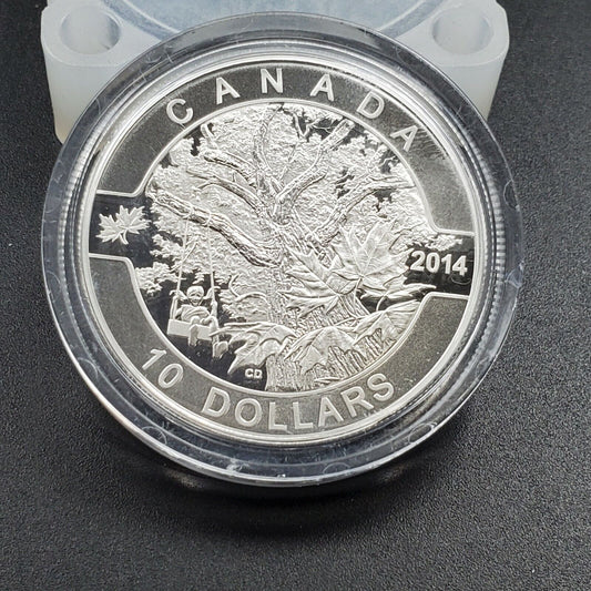 2014 CANADA 10 DOLLARS FINE SILVER COIN COMMEMORATIVE