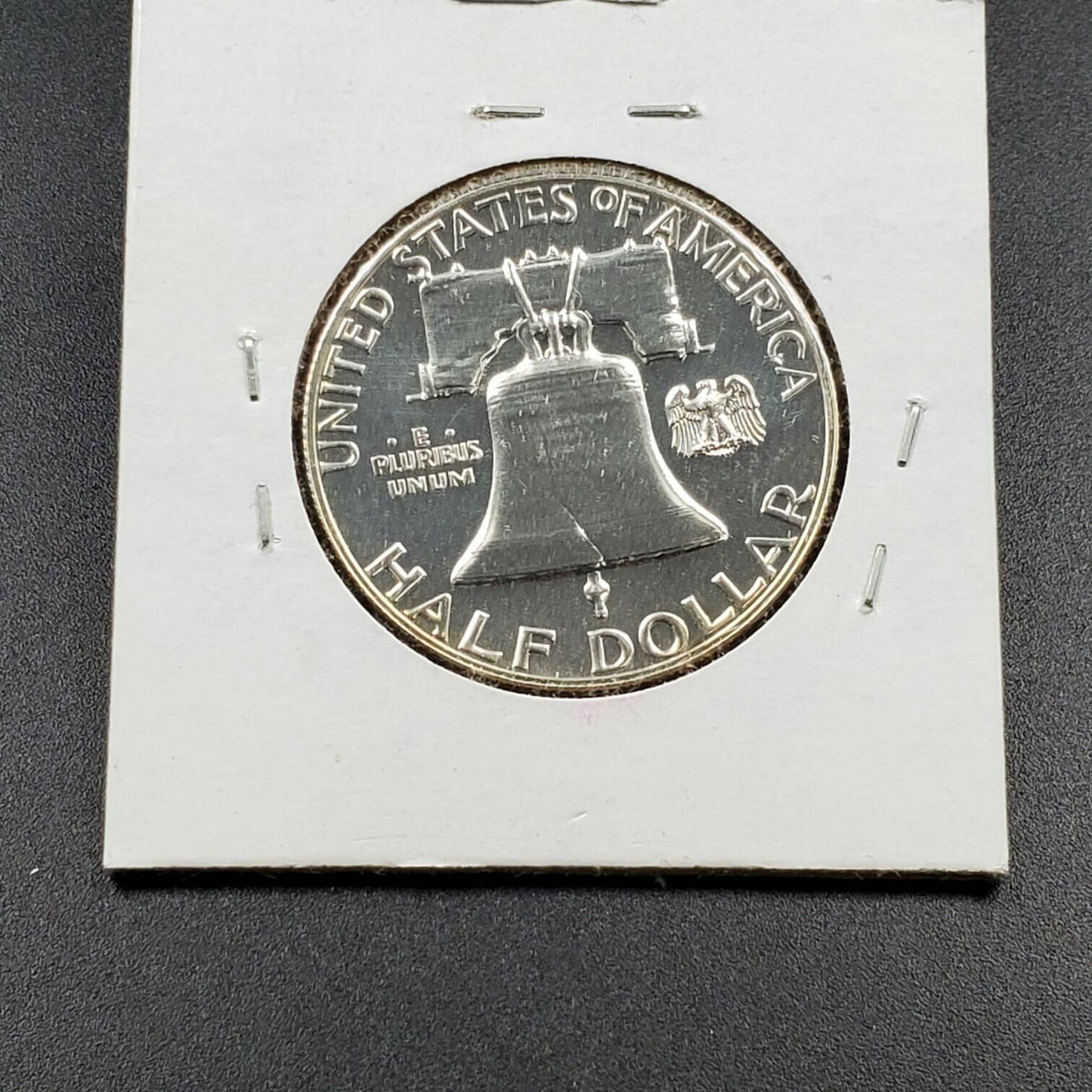 1963 P Franklin Silver Half Dollar Coin Nice Gem Proof Some Toning