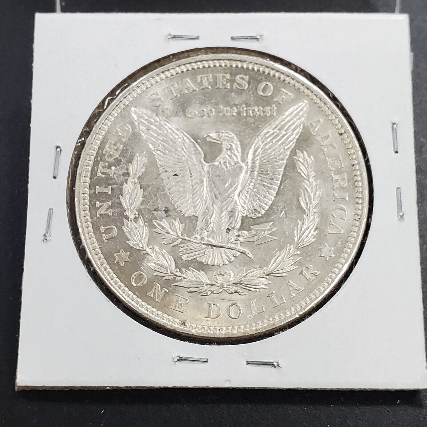 1921 P Laminated Error Coin Morgan Silver Eagle Dollar AU About UNC