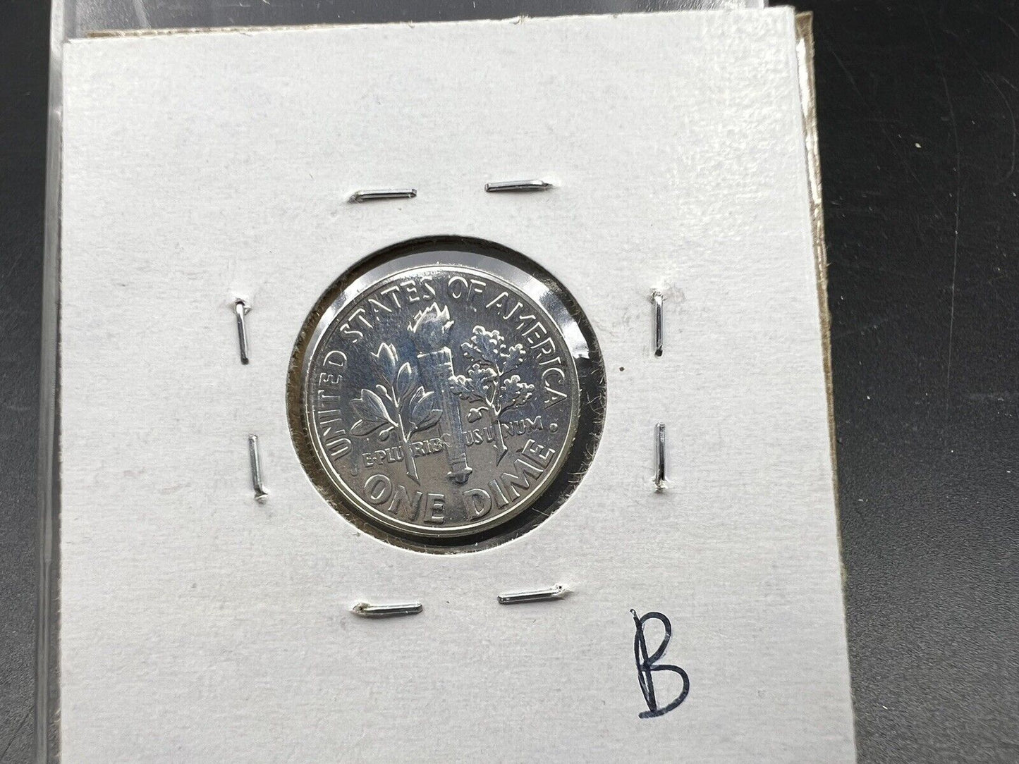 1961 P Roosevelt Gem Proof Silver Dime Coin #B