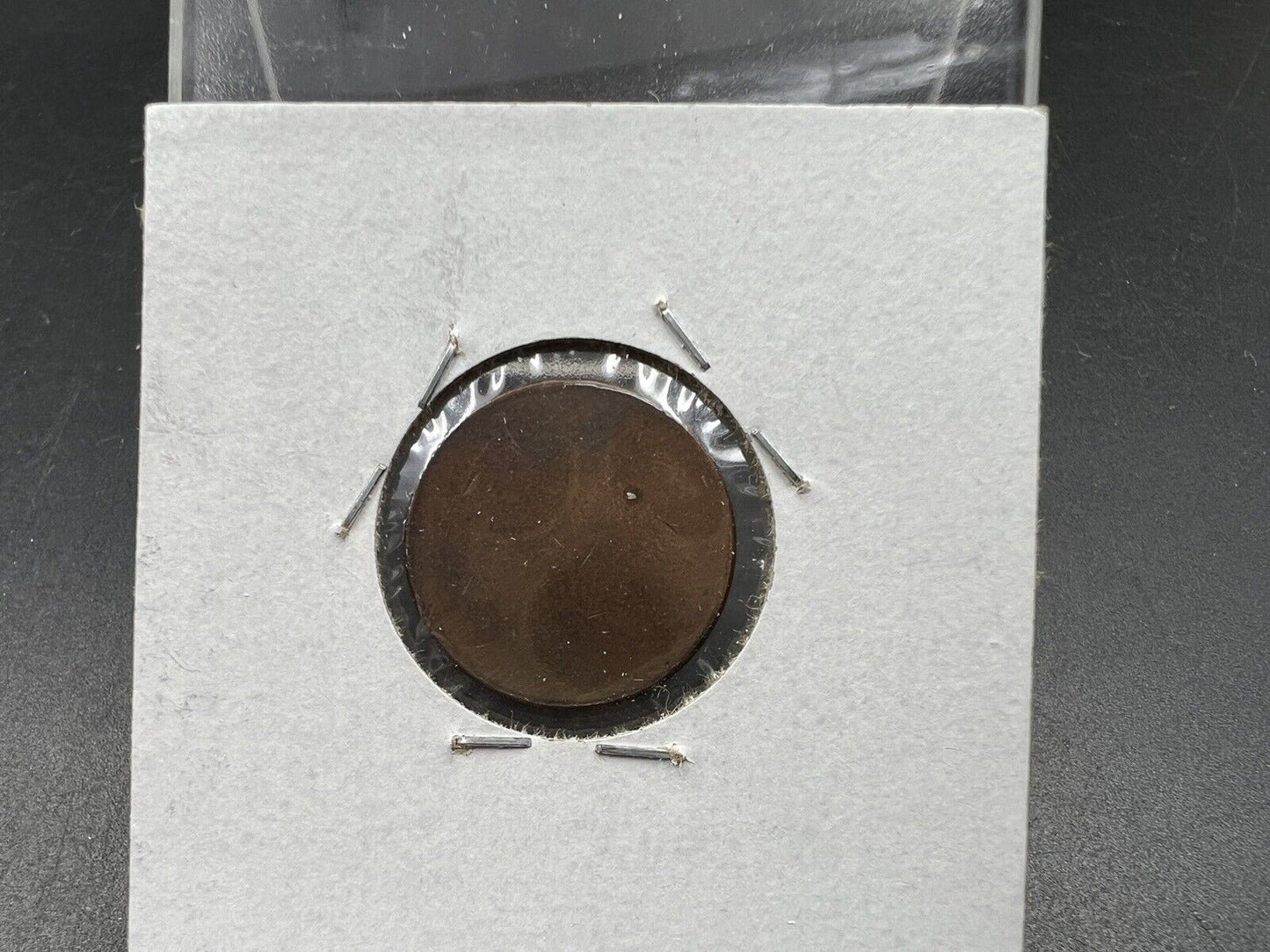1C Lincoln Cent Penny Coin Blank Planchet Error Bronze Copper Alloy