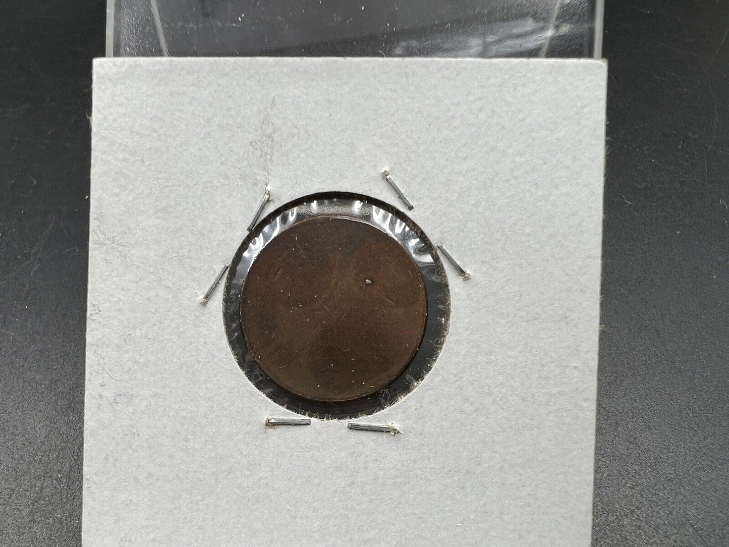 1C Lincoln Cent Penny Coin Blank Planchet Error Bronze Copper Alloy