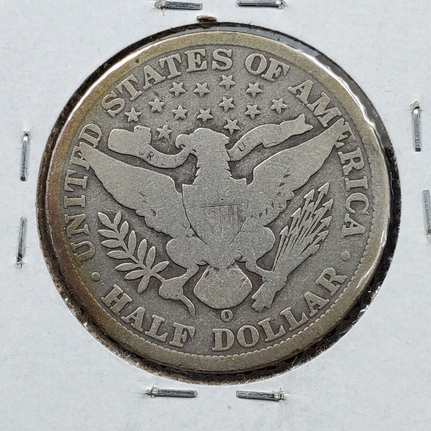 1900 O Barber Silver Half Dollar Coin Average VG Very Good Circulated New Orlean