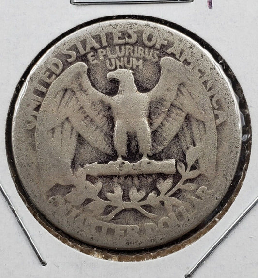 1941 P Washington Quarter Coin DDR Double Die Reverse Double Beak variety