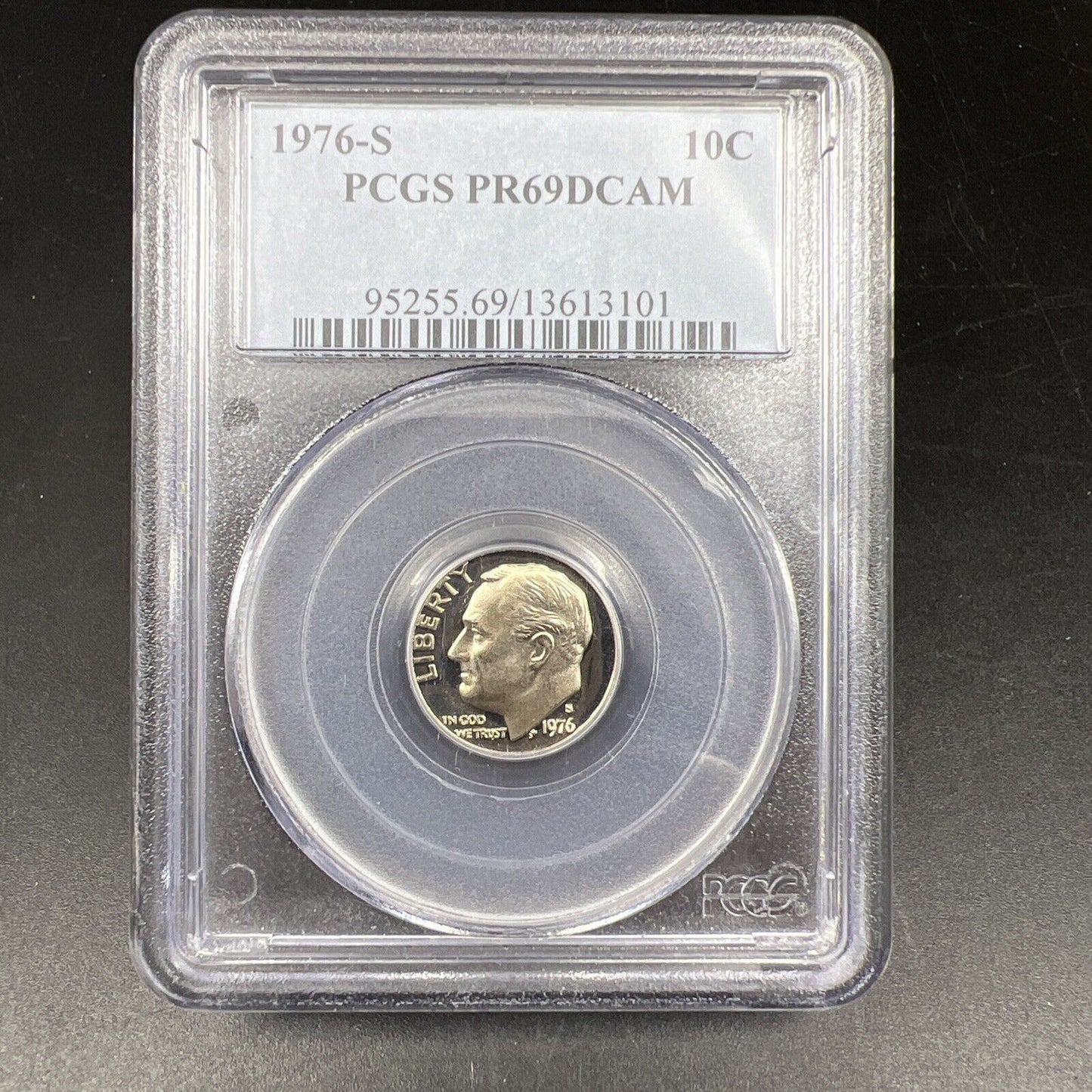 1976 S Roosevelt Proof Clad Dime Coin PCGS PR69 DCAM Combined Shipping Discounts