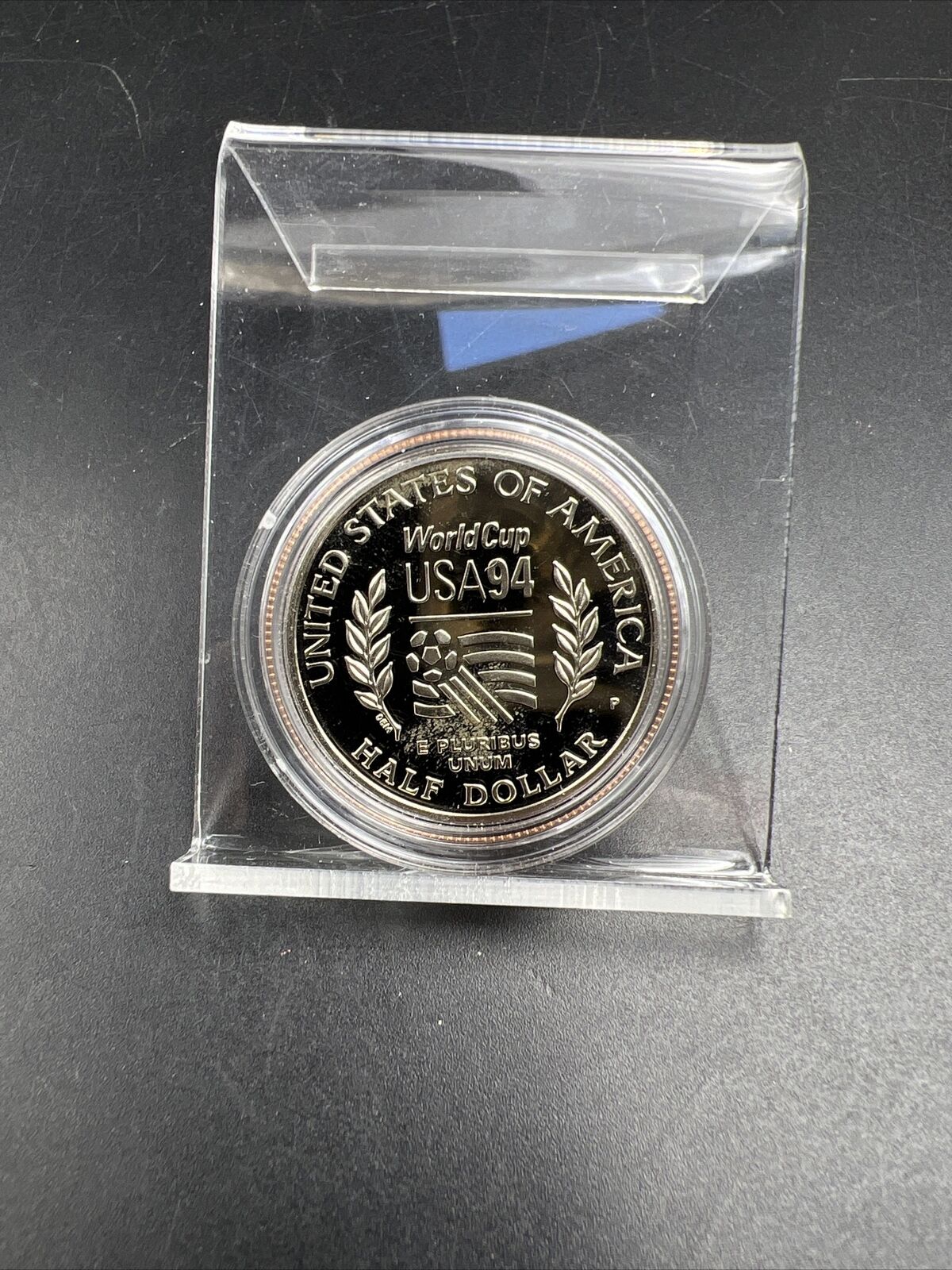 1994 D 50c Fifa World Cup Commemorative Half Dollar in Capsule Clad Coin PROOF