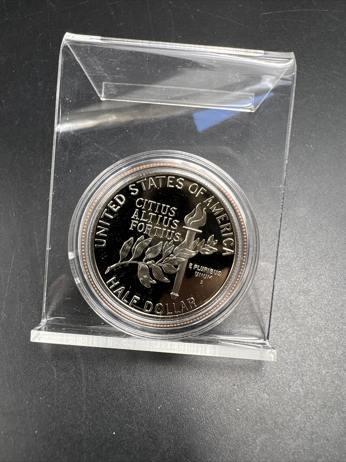 1992 S Gem Proof Olympic Gymnastics - Commemorative Half Dollar in Capsule #B
